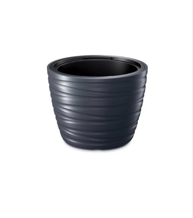 Горщик для квітів Prosperplast Maze 47,5х34,9 см Антрацит