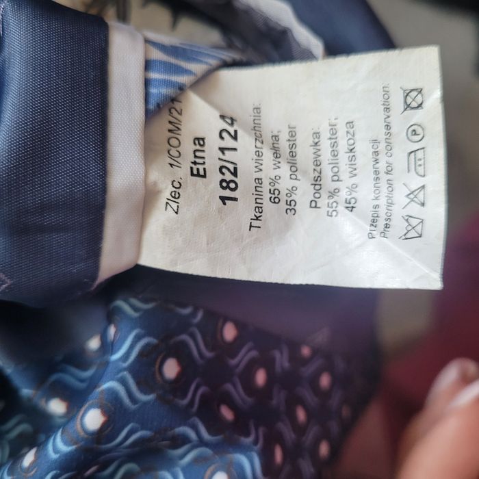 Marynarka  męska  182/124