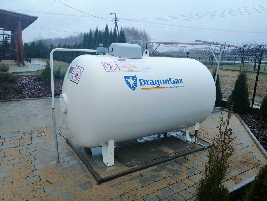 Zbiornik na gaz lpg 2.700 L.