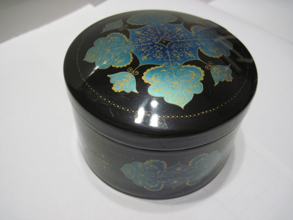 Шкатулка Башкортостан. Лаковая роспись. СССР