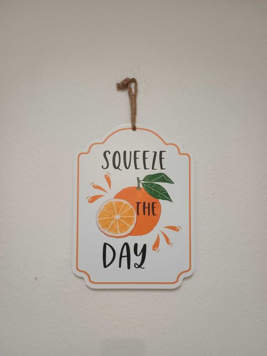 Dekoracja ozdoba tabliczka na sznurku