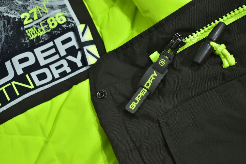 Superdry Mountain Zimowa Ocieplana Kurtka Damska S