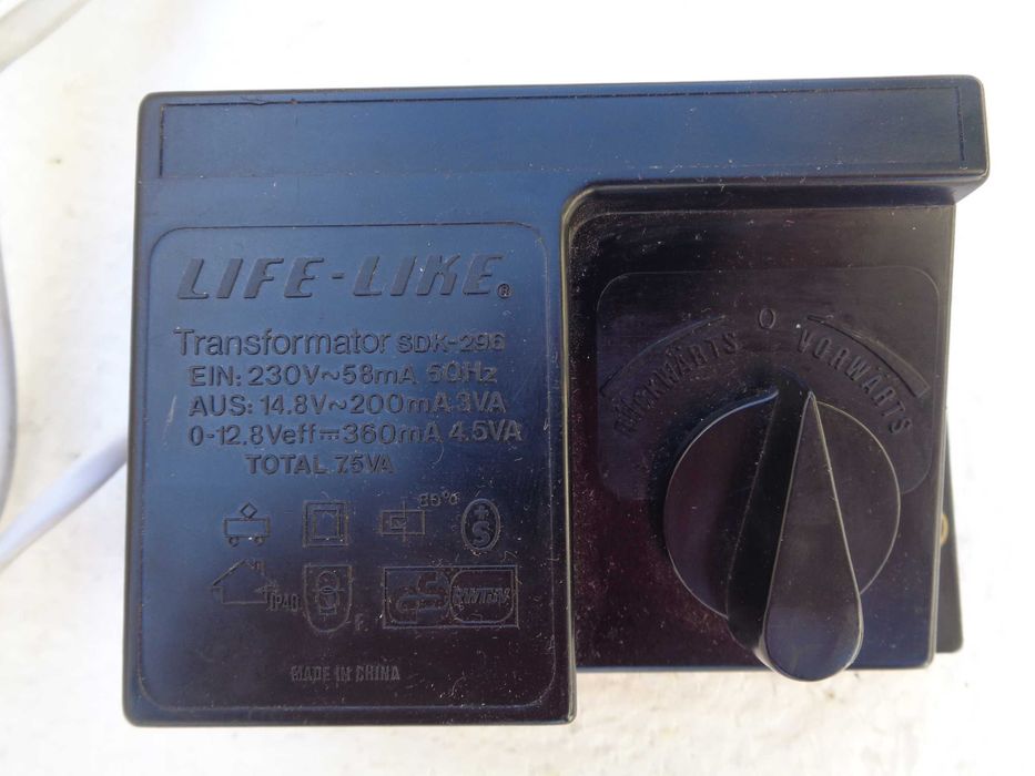 LIFE - LIKE  Transformador regulador SDK-296  pista comboio