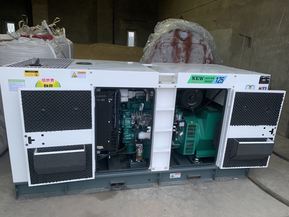 Новий генератор 100 кВт