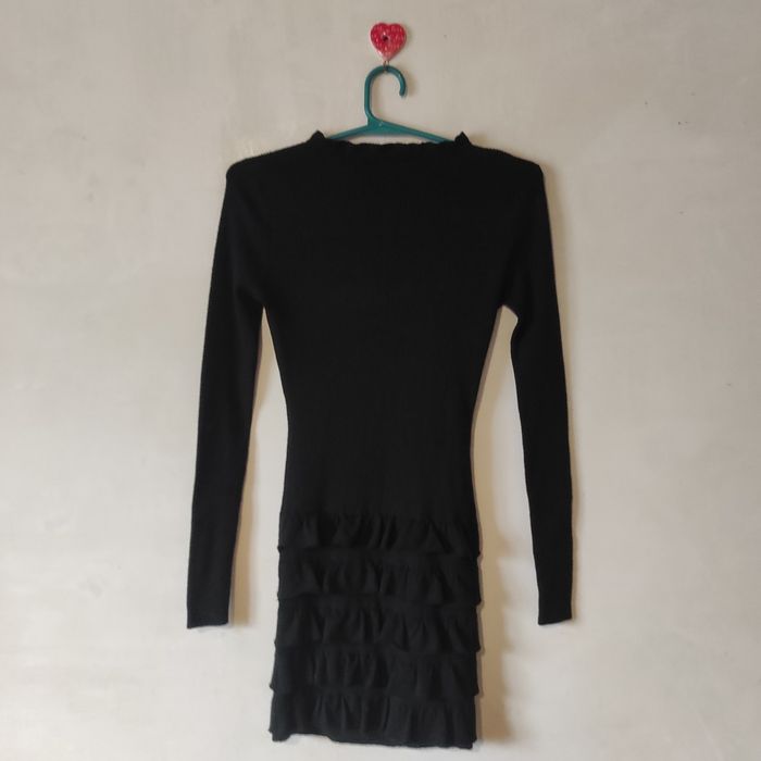 Тепла сукня в рубчик 48 -50 розмір гарний склад тканини