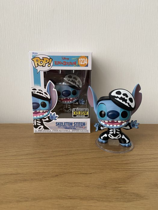 Funko Pop Skeleton Stitch Leroy Angel Panda Po chase Kung Fu Disney