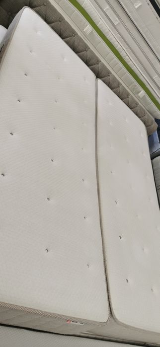 Super materac  ikea hesseng twardy średniotwardy 2x 80x200 na 160x200