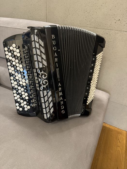 Akordeon kanałowy guzikowy Bugari