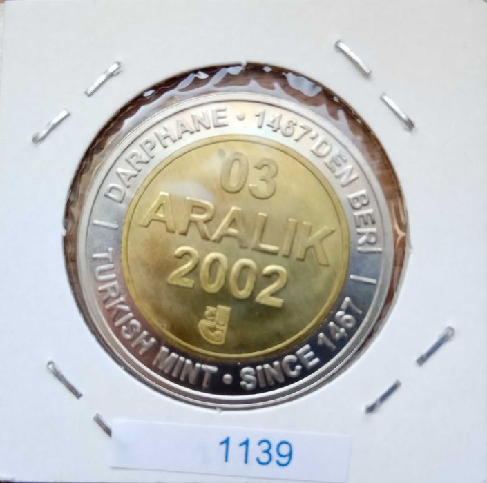 Turquia - - - - - Moedas Comemorativas