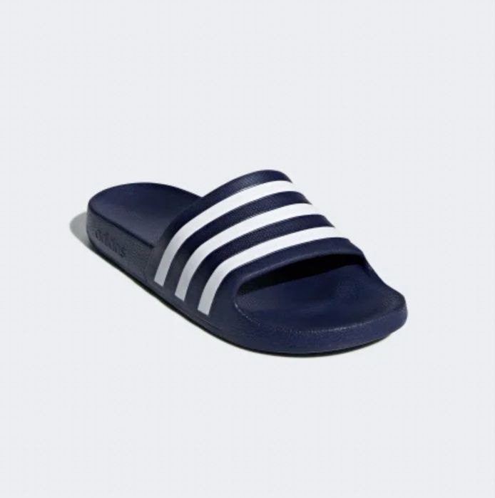 Шльопанці Пантолети Adidas Adilette Aqua темно сині Оригінал
