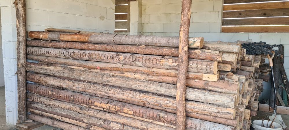 3 metrowe 300szt stemple budowlane.