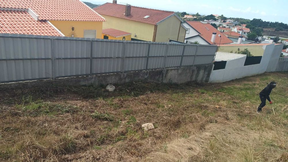 Limpeza de terrenos e corte de arvores