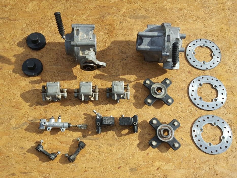 Can Am Renegade 800 G1 tarcza piasta wahacz zwrotnica kolektor kolanko