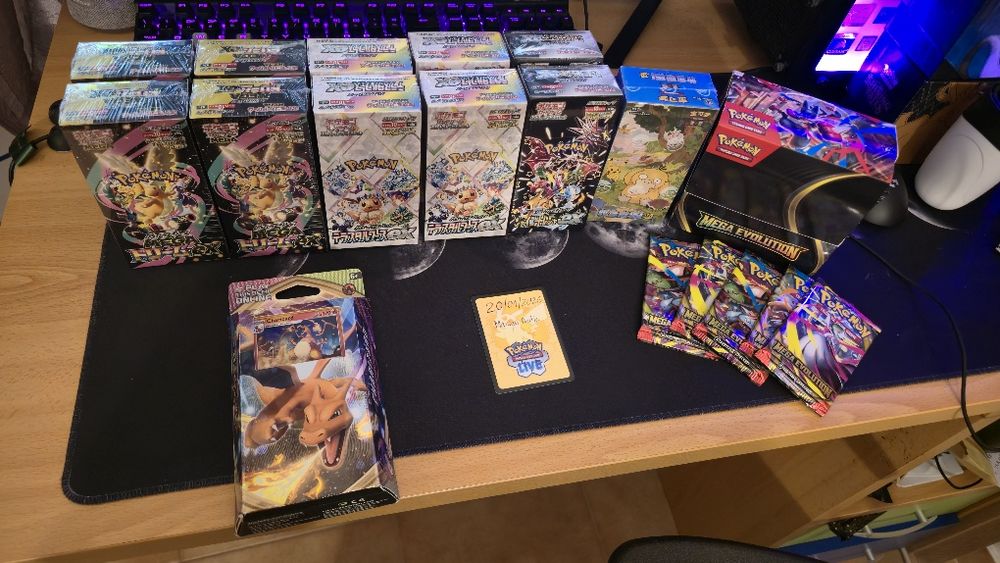 Pokémon Várias Booster Boxes
