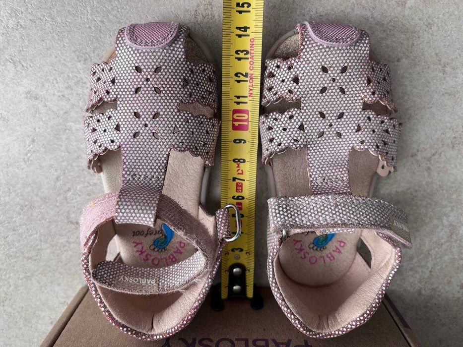 Босоніжки Pablosky Barefoot, для дівчинки, розмір 21 (більшомірять)