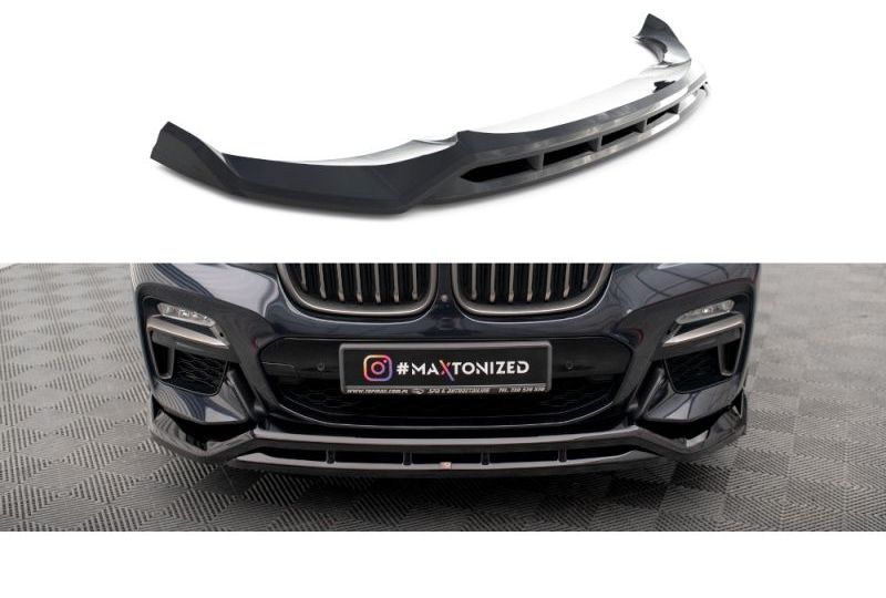 SPOILER / LIP DIANTEIRO V2 PARA BMW X4 PACK M G02 2018-2021