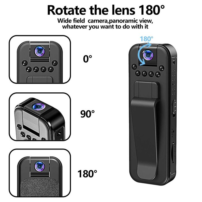Mini kamera Wifi 1080P noktowizor na podczerwień miniaturowa kamera