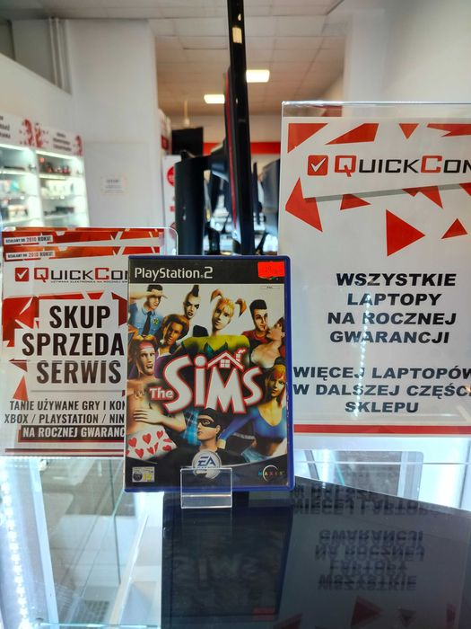 Gra PlayStation 2 PS2 The SIMS stan 8/10 Gwarancja 1 Rok QUICK-COMP