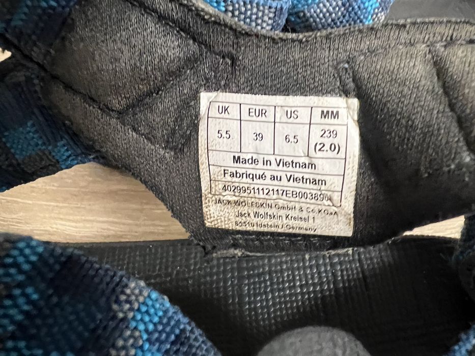 Сандалі Jack Wolfskin Kids Seven Seas Blue