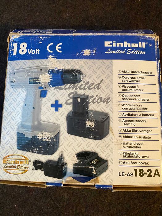 Wkrętarka Einhell z baterią i ładowarką