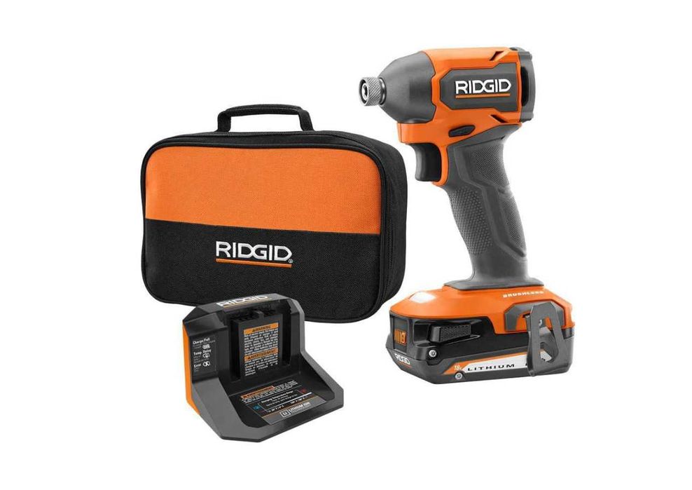 Zakrętak udarowy ¼ HEX RIDGID 18V R872311K