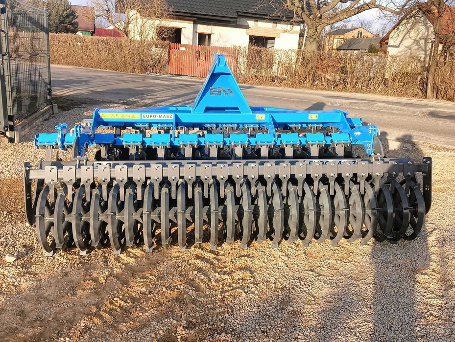 brona talerzowa Euro-Masz/bez hydro/talerzówka CIĘŻKA, talerze 510/560