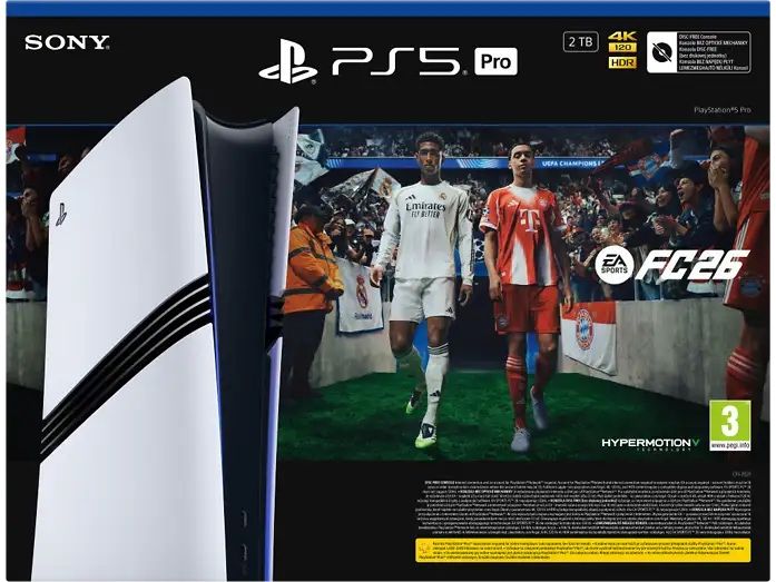 Konsola Sony PlayStation 5 Pro (PS5) 2TB EA SPORTS FC 26