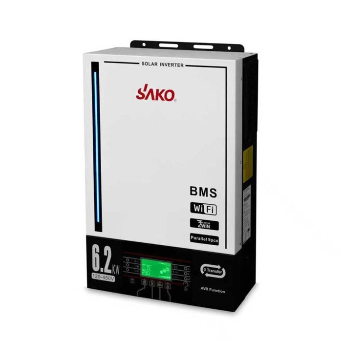 Гібридні інвертори  Sako sunpolo king 6.2 kw