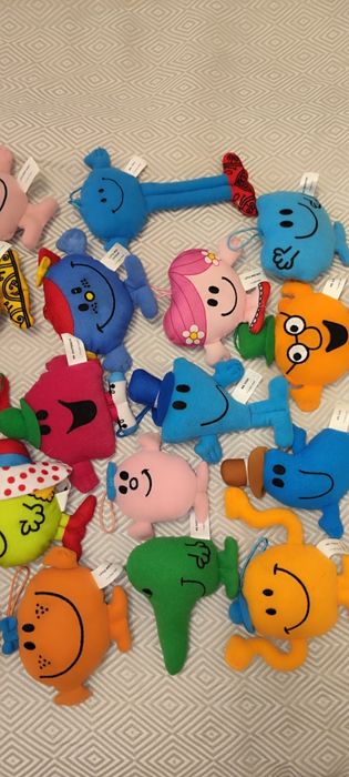 М'які іграшки Паддінгтон, Макдональдс, смурфики,Squishmallows хепі міл