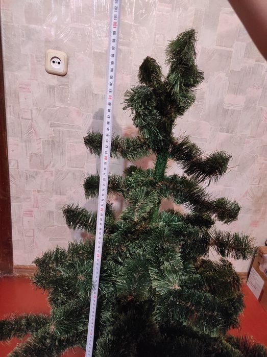 Ёлка искусственная 100 см, пушистая под сосну