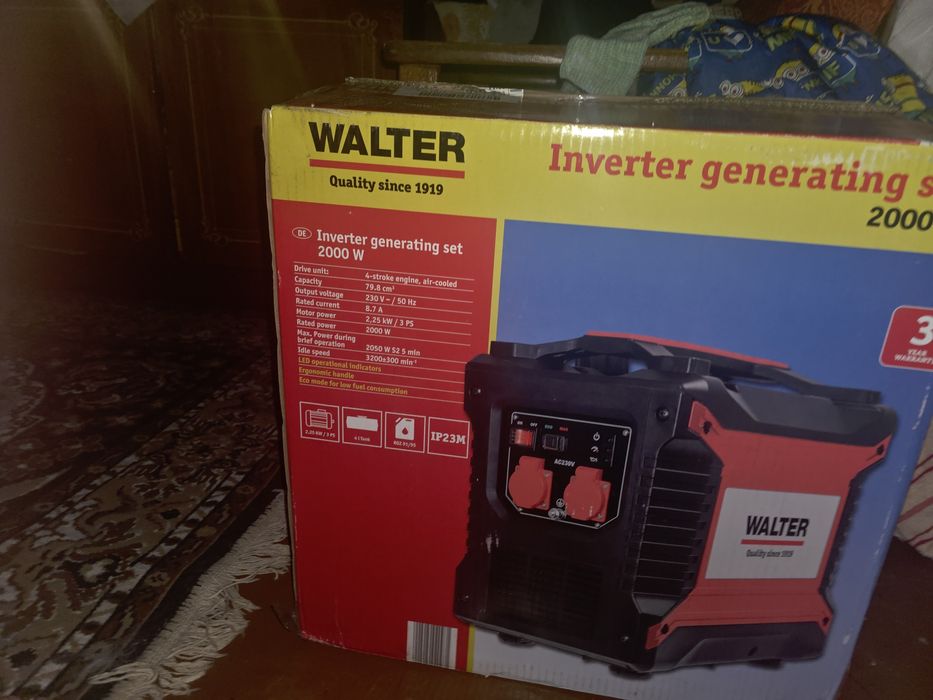 Генератор walter 2 kw інвертор