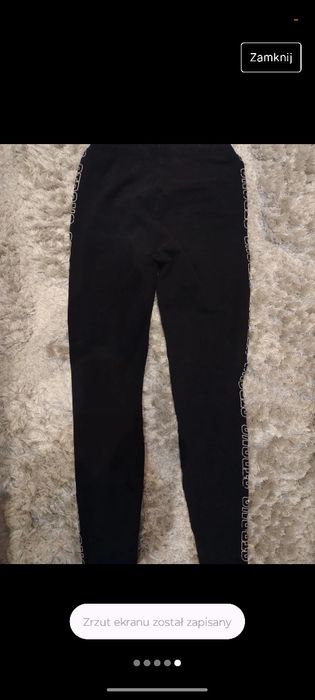 Leginsy  czarne fb sister