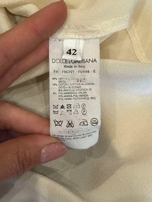 Dolce&Gabbana шовкова блуза