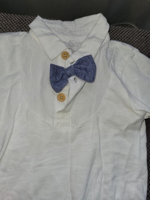 eleganckie ubranko do chrztu rozm.68