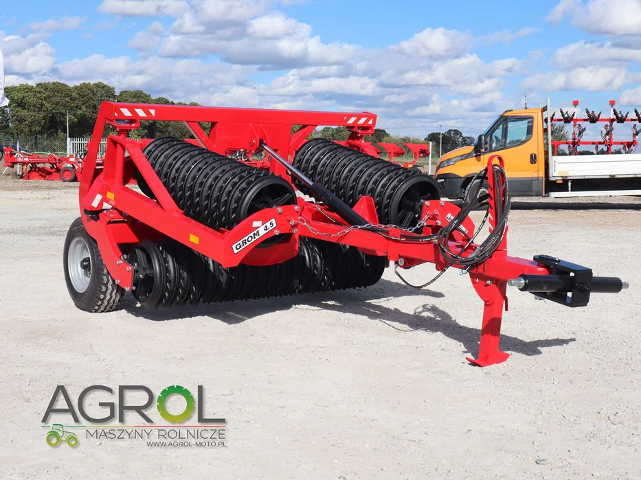 Wał posiewny; uprawowy; TRIO 3,0m 3,4m fi500 Agro-Factory GROM 6,3 5,3