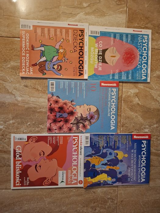 Czasopisma psychologiczne 20 zl zestaw