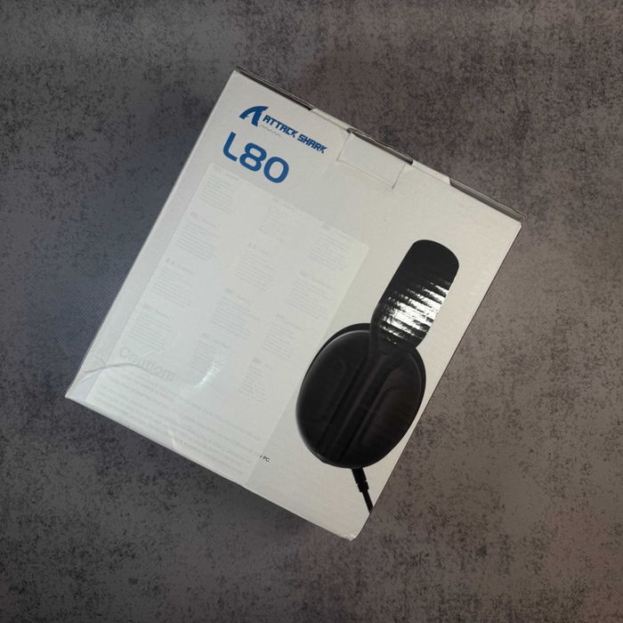 !ОПТ!  Геймерські навушники ATTACK SHARK L80