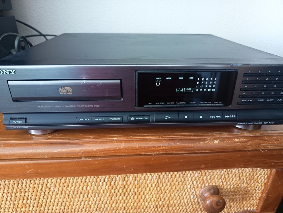 Leitor de cd da Sony