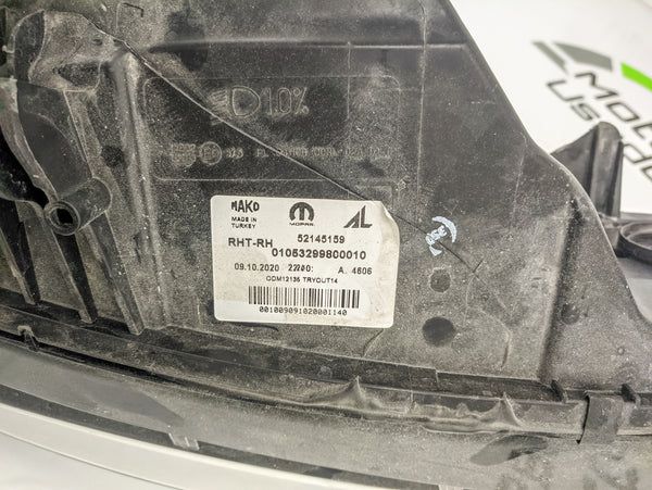 Farol Dianteiro Direito Fiat Tipo II