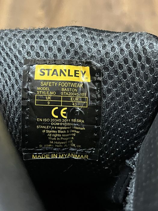 Робочі черевики Stanley розмір 43