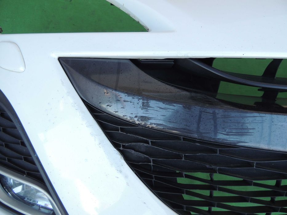 Zderzak przód przedni Mazda 3 III BL LIFT 11,12,13 BIAŁY 34K SPRYSKI