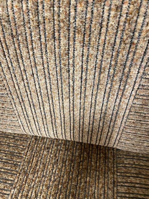 Fotel rozkladany , bezowo -brazaowy