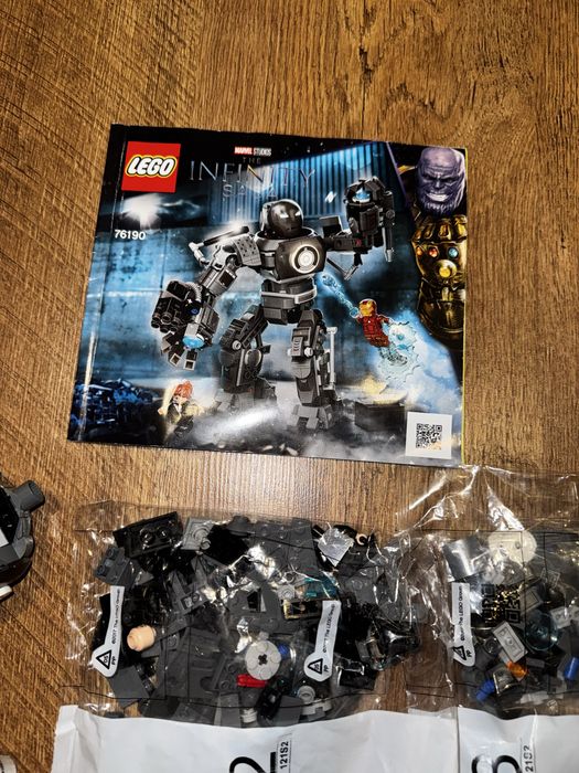 lego Marvel iron man klocki