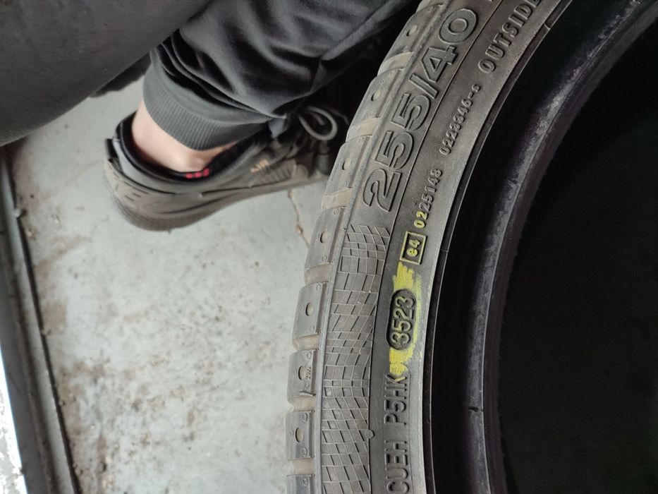 Шини R19 255/40 Continental SportContact2 літо комплект