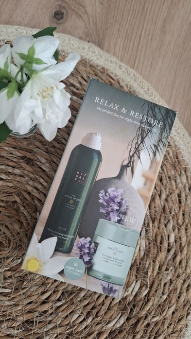 Rituals The Ritual of Jing kosmetyki Pianka i Maska nocna Nowy zestaw prezentowy elegancki gift
