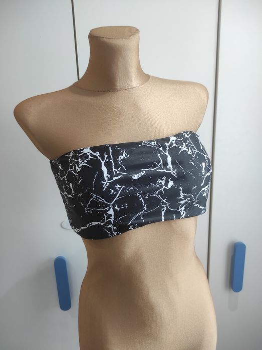 Góra od stroju kąpielowego bikini crop top