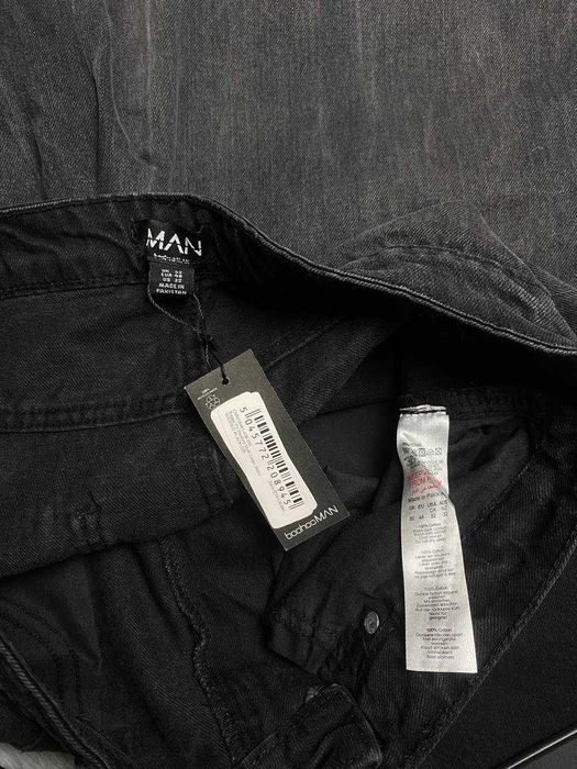 Продам муские карго джинсы багги серые Boohoo