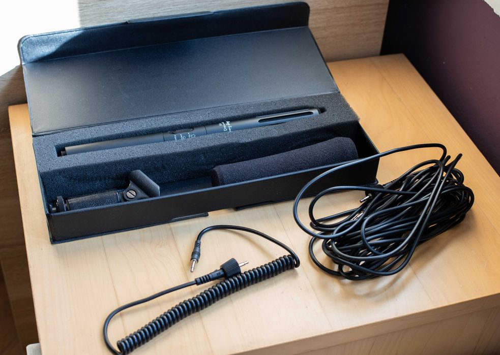 Mikrofon Kierunkowy Stan Idealny Zestaw