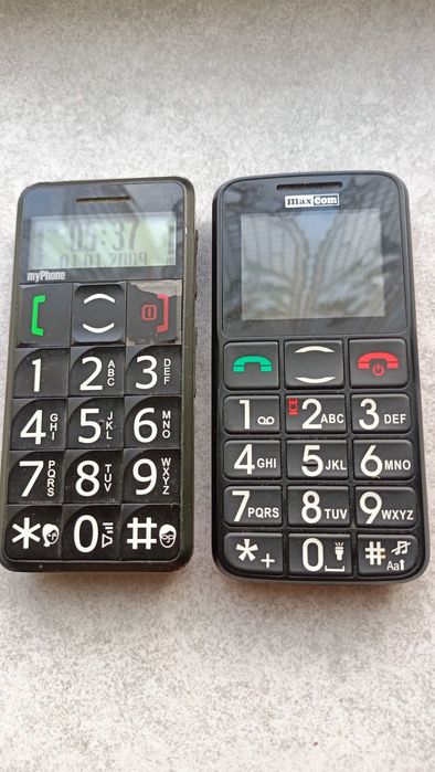 Telefony dla seniorów.