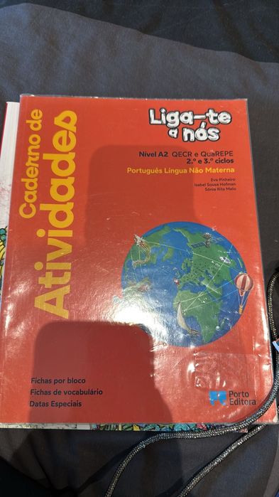 Manuais e cadernos de atividades 6 ano